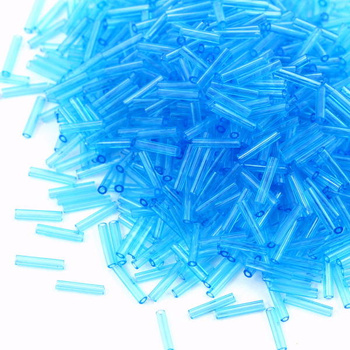 Toho Bugle #3 Transparent Aquamarine 9mm [5g]