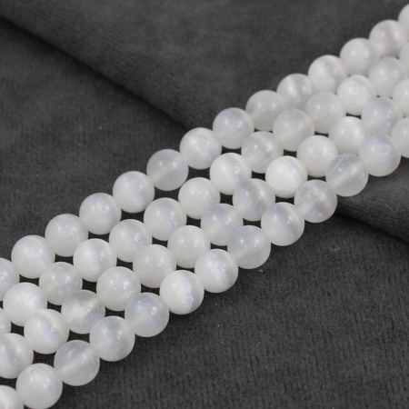 Selenit marokański kula gładka 8mm