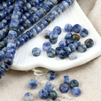 Sodalit dysk gładki 7x4mm