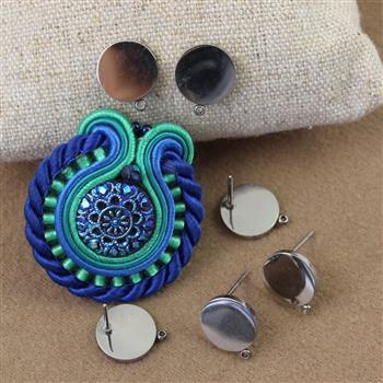 Bigle sztyfty z barankami stal szlachetna 10mm [para]