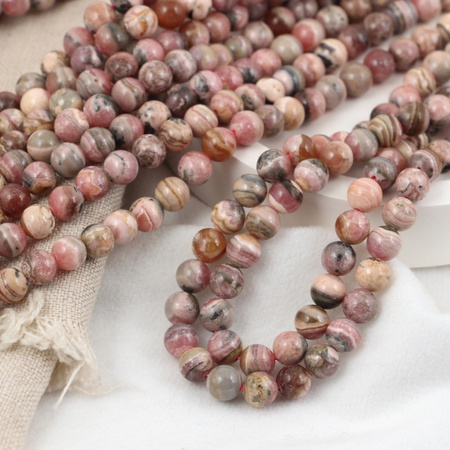 Rodochrozyt kula gładka 7mm