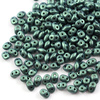 SuperDuo 2.5x5mm Metallic Suede Light Green [5g]