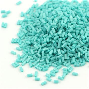 Toho Bugle #1 Opaque Turquoise 3mm [5g]