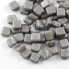 Square 6x6mm Alabaster Grey Luster [10szt]