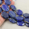 Lapis lazuli z pirytem plaster 35x29mm