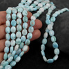 Larimar owal gładki 9x7mm