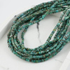 Turkus naturalny walec 3-5mm [sznur 39cm]