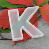Forma silikonowa do odlewów z żywicy litera K 4cm
