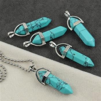 Howlit zawieszka grot w okuciu 40x8mm