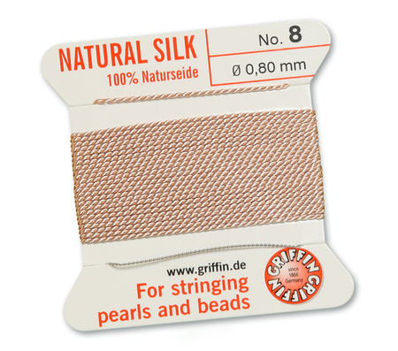 Nici jedwabne Griffin z igłą zestaw 0,80mm dla p. Sylwii