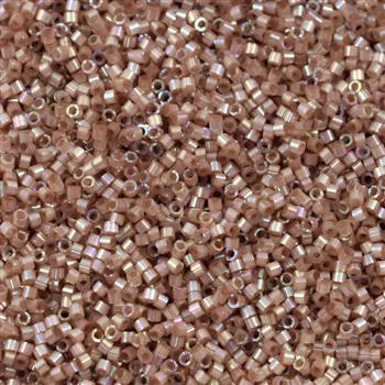 Miyuki Delica 11/0 Dyed Beige AB Silk Satin [5g]