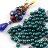 Round Beads Velvet Emerald 3mm [50szt]