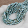 Larimar kula fasetowana 4mm [sznur 39cm]