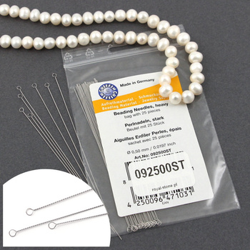 Griffin Igły do pereł skręcane 0,50mm/25szt