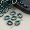 Hematyt zielony owal 15x11mm