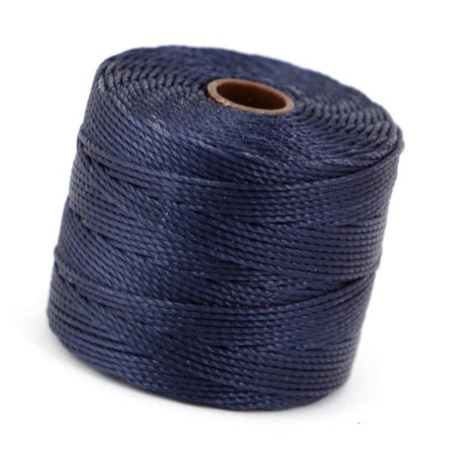 Nici nylonowe S-Lon bead cord NAVY 0,5mm/70m [szpula]