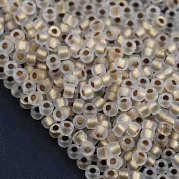 Matubo 8/0 Matte Crystal Bronze Ice Lined [10g]