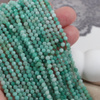 Szmaragd kula fasetowana 3,5mm [sznur 39cm]
