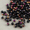 Round Beads Jet Sliperit 4mm [50szt]