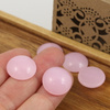 Kaboszon szklany Opal Pink 18mm