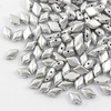 GemDuo 5x8mm Silver Aluminium [20szt]