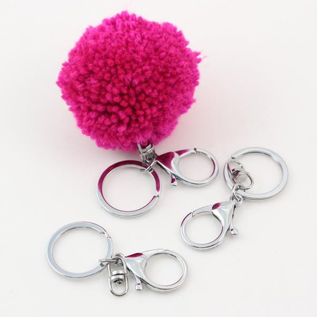 Zapięcie do breloka srebrne 65mm