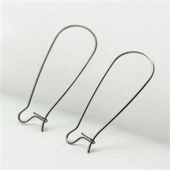 Bigle zamknięte długie stal szlachetna 33mm [para]