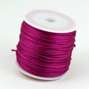 Sznurek satynowy różowy 2mm [szpula 25m]