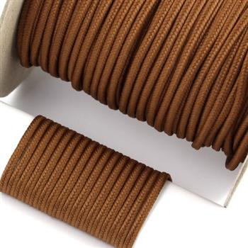 Sznurek sutasz POLSKI 3mm jasny brązowy [1metr]