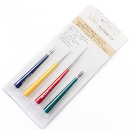 Zestaw 4 rozwiertaków do koralików Beadsmith