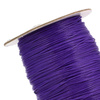 Sznurek powlekany fioletowy 0,5mm [1metr]