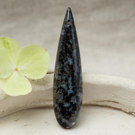 Kaboszon jaspis palmowy 54x13x6mm