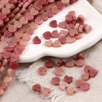 Rodonit serce 6mm [10szt]