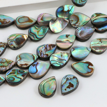 Muszla paua łezka 14x10mm [wzdłuż]