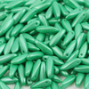 Dagger Alabaster Pearl Shine Green 3x10mm [20szt]