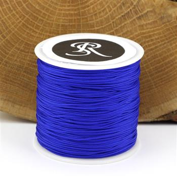 Sznurek nylonowy kobaltowy 0,8mm [szpula 100m]