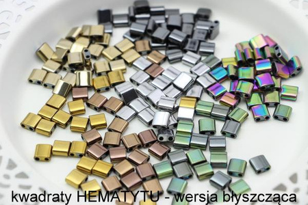 Hematyt złoty tile 6mm