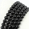 Turmalin czarny kula gładka 10mm [sznur 39cm]
