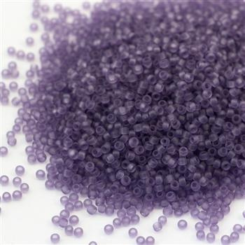 Toho Round 15/0 Transparent-Frosted Sugar Plum [5g]