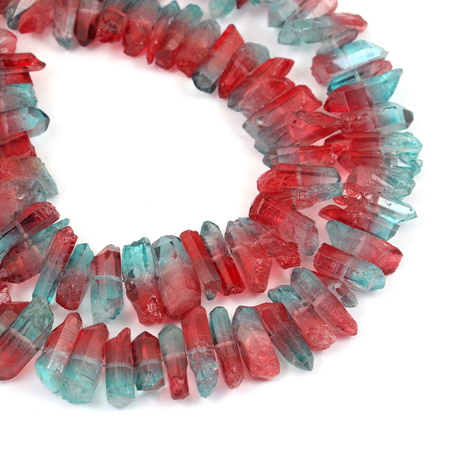 Kwarc multikolor sopel 15-26mm