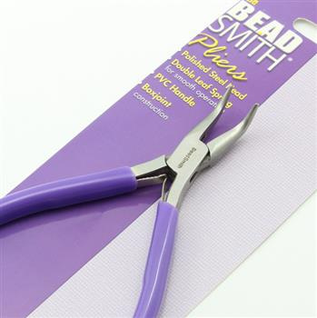 Szczypce SUPER SLIM płaskie wygięte Beadsmith