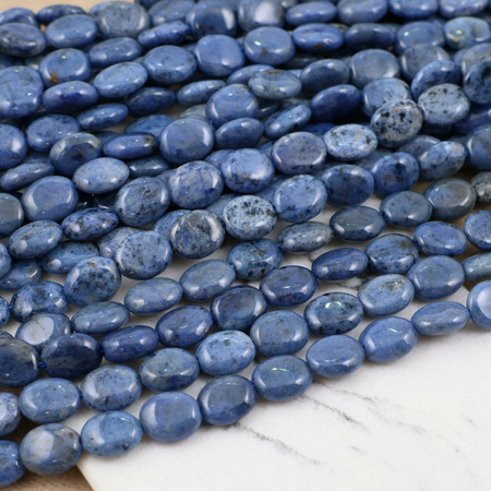 Dumortieryt owal gładki 10x8mm