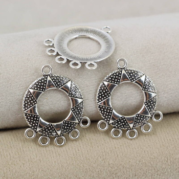 Baza kolczyka tarcza 32x25mm