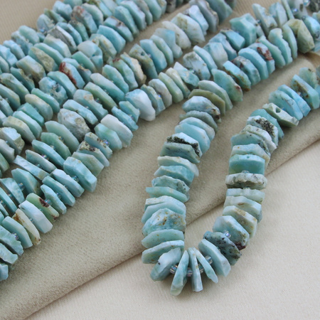 Larimar dysk sześciokąt 14mm