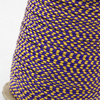 Sznurek sutasz USA rayon 2,5mm grape/goldenrod [1metr]