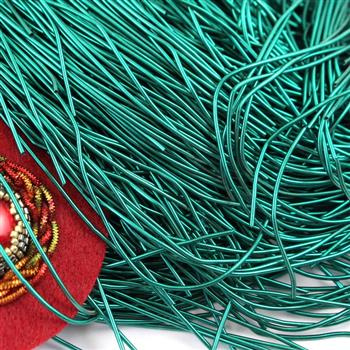 Bajorek do haftu miękki - morski błyszczący 1mm [ 4g ]