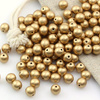 Round Beads Metallic Aztec Gold 6mm [20szt]