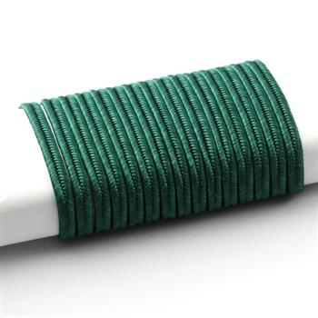 Sznurek sutasz wiskoza Pega 3mm zieleń butelkowa [1 metr]