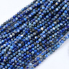Lapis lazuli kula fasetowana 3mm [sznur 39cm]