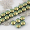 5860 Swarovski Crystal Iridescent Green Coin Pearl 10mm [2szt]